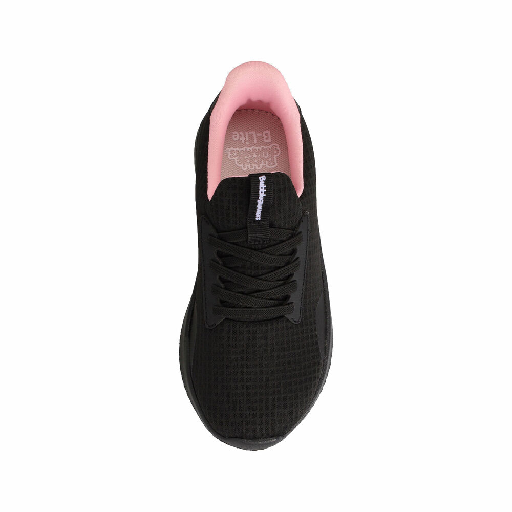 Zapatilla Niña Bubblegummers Cool Negro - Rosado image number 3.0